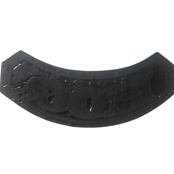 HOG 1995 | Vintage Patch Yellow on Black with Red Stitching and Numbers - Picture 2 of 2